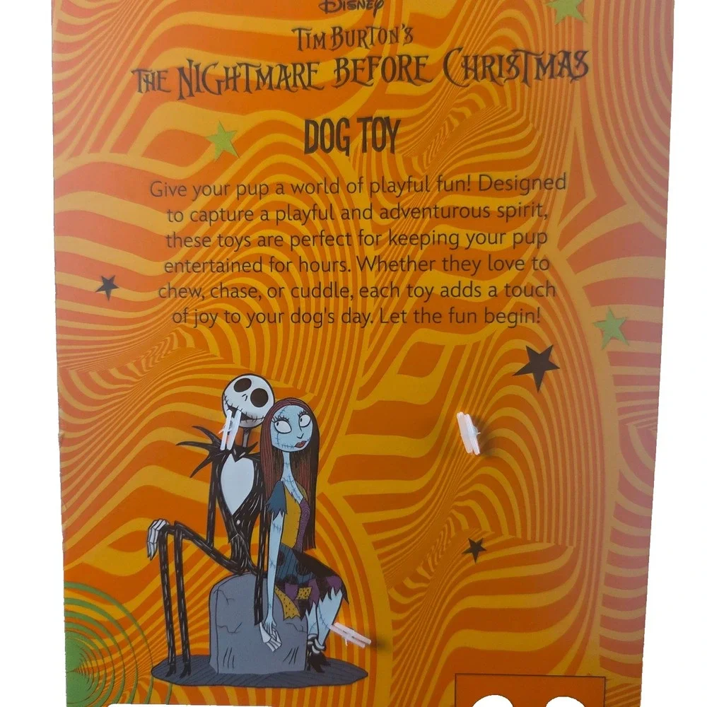 Disney Nightmare Before Christmas Oogie Boogie Dog Toy Plush 8 Inch Halloween